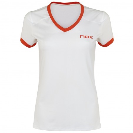 T-shirt de Padel NOX TEAM Blanc Femme