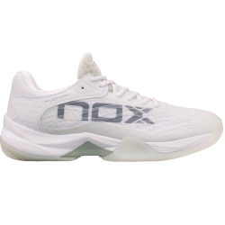 Chaussures de Padel Nox AT10 Lux Blanche