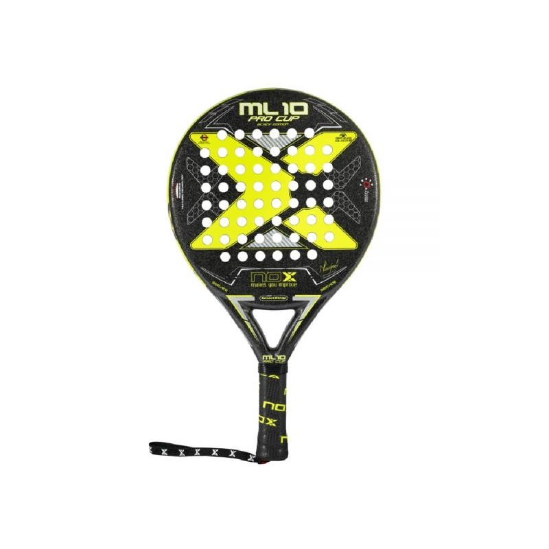 Racchetta ML10 Pro Cup Black Rough Surface Edit 2022 - Padel Reference