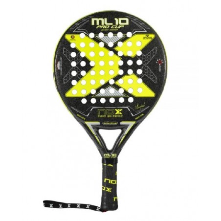 ML10 Pro Cup Black Rough Surface Edit 2022 Racket - Padel Reference