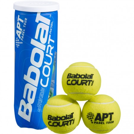 Babolat Court APT Padel Balls - Padel Reference