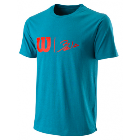 Wilson Bela Hype Tech T-Shirt Blue