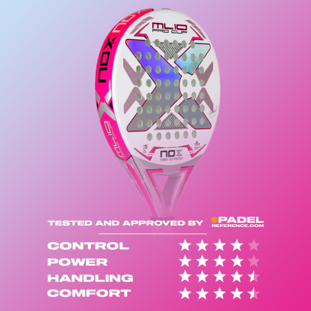 ML10 Pro Cup Silver Racket 2023