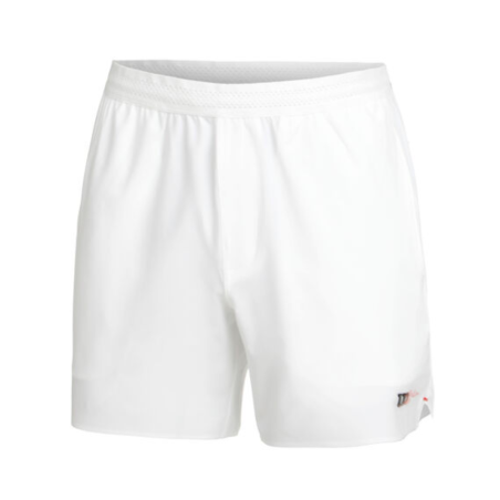 Wilson Tournament 7in Shorts White