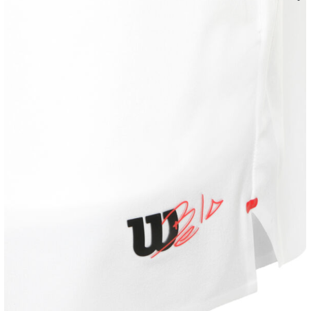 Wilson Tournament 7in Shorts White