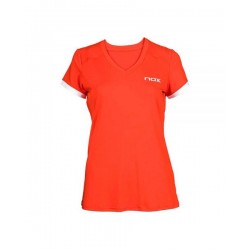 T-shirt de Padel TEAM rouge F