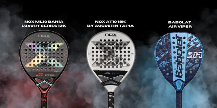 Top 5 des ventes de raquettes 2024 chez Padel Reference en Juin