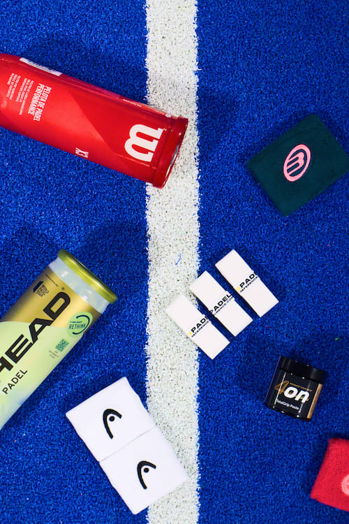 Illustration pack Padel accessories