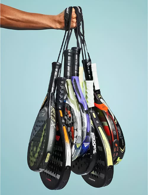 Illustration pack Padel rackets