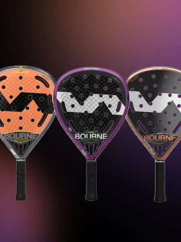 Illustration pack Raquettes de padel bourne