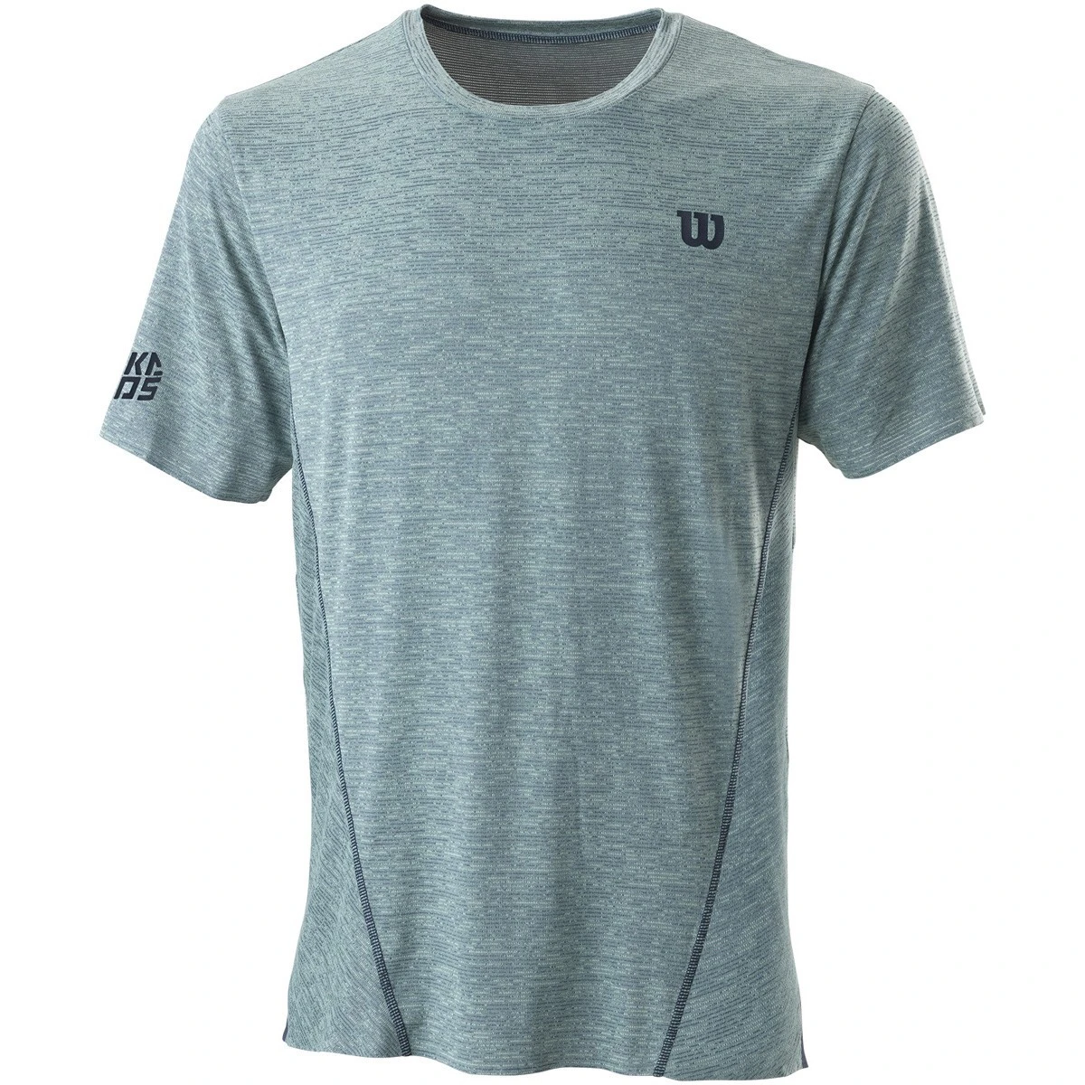 T-shirt Wilson Kaos Mirage crew - Gris