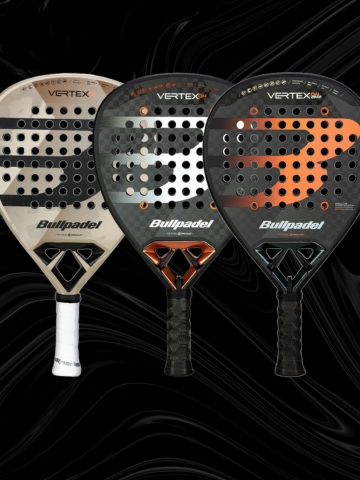 Illustration pack Padelracketar Bullpadel Vertex