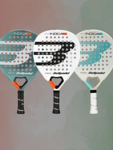 Illustration pack Padelracketar Bullpadel Indiga