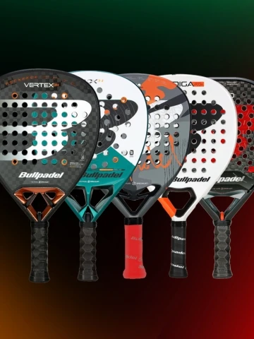 Illustration pack Bullpadel padel rackets