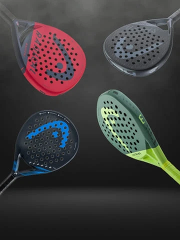Illustration pack Head padel rackets