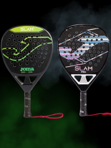 Illustration pack Joma SLAM padel racketar
