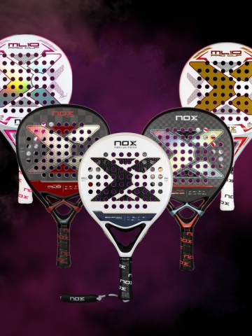 Illustration pack Padelracketar Nox ML10