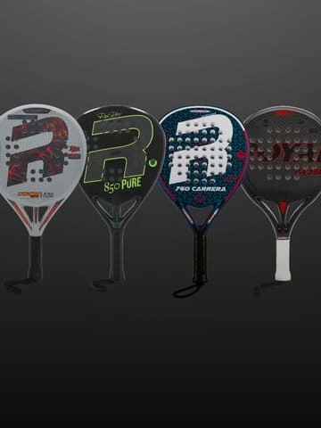 Illustration pack Royal padel padel rackets