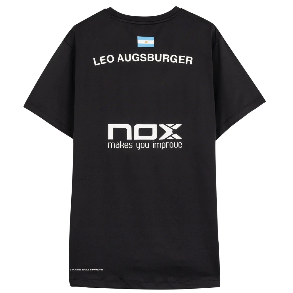 T-shirt Nox Sponsors Leo Augsburger schwarz