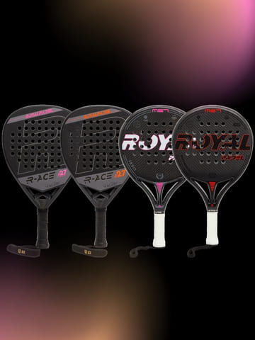 Illustration pack Padelracketar Royal Padel M27