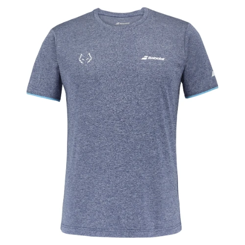 Juan Lebron Babolat Crew neck T-Shirt grau