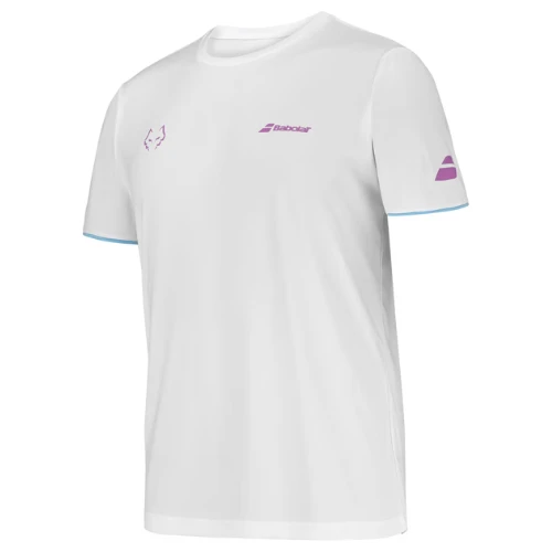 Juan Lebron Babolat Crew neck T-Shirt weiß