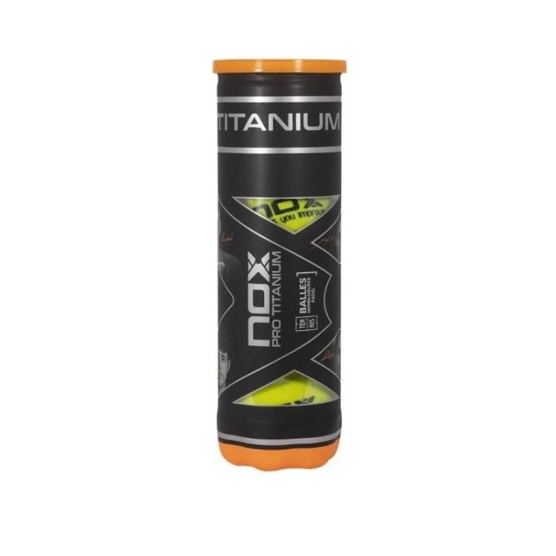 Balles de Padel Nox Titanium Pro X4Balles de Padel Nox Titanium Pro X4