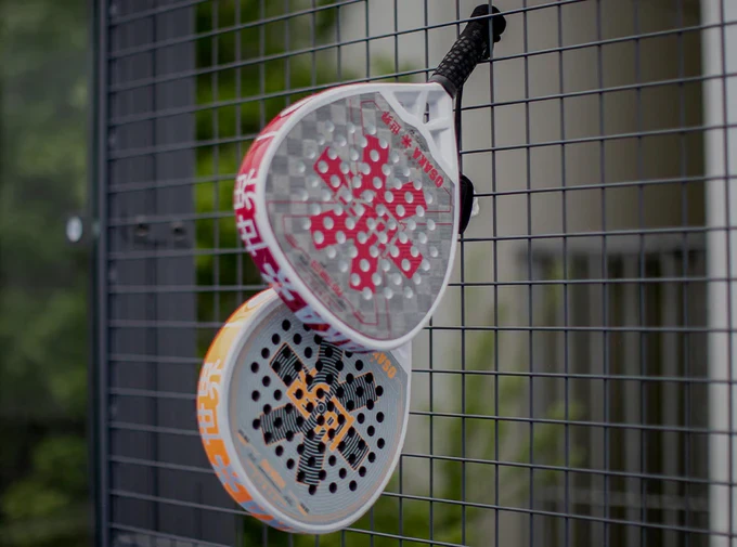 Illustration pack Osaka padel rackets