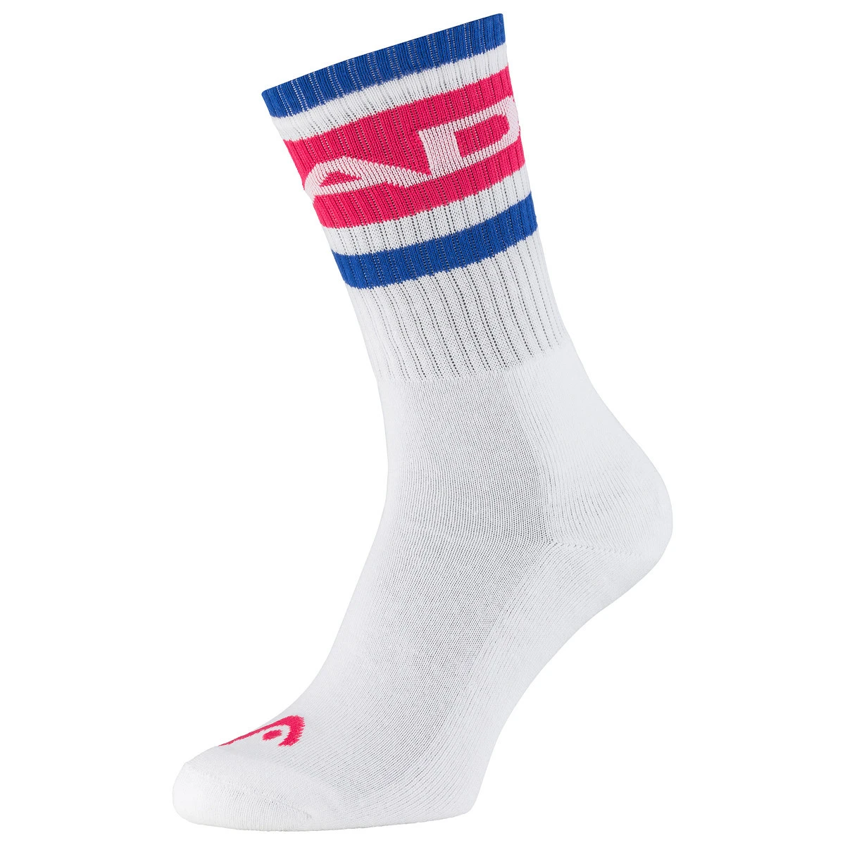 Head LONG CREW blue/red socks