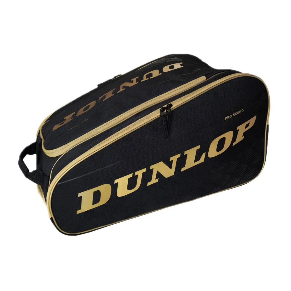 Borsa da Padel Dunlop Pro Series Nero/Oro
