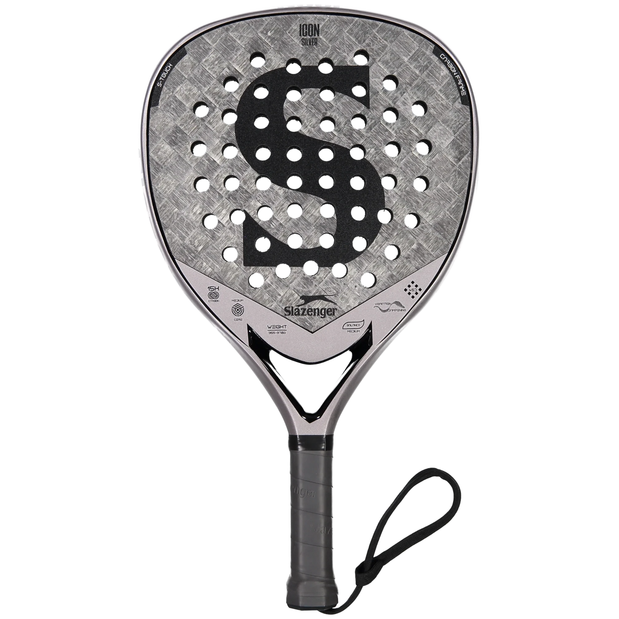 Slazenger Metal Series Icon Silver 
