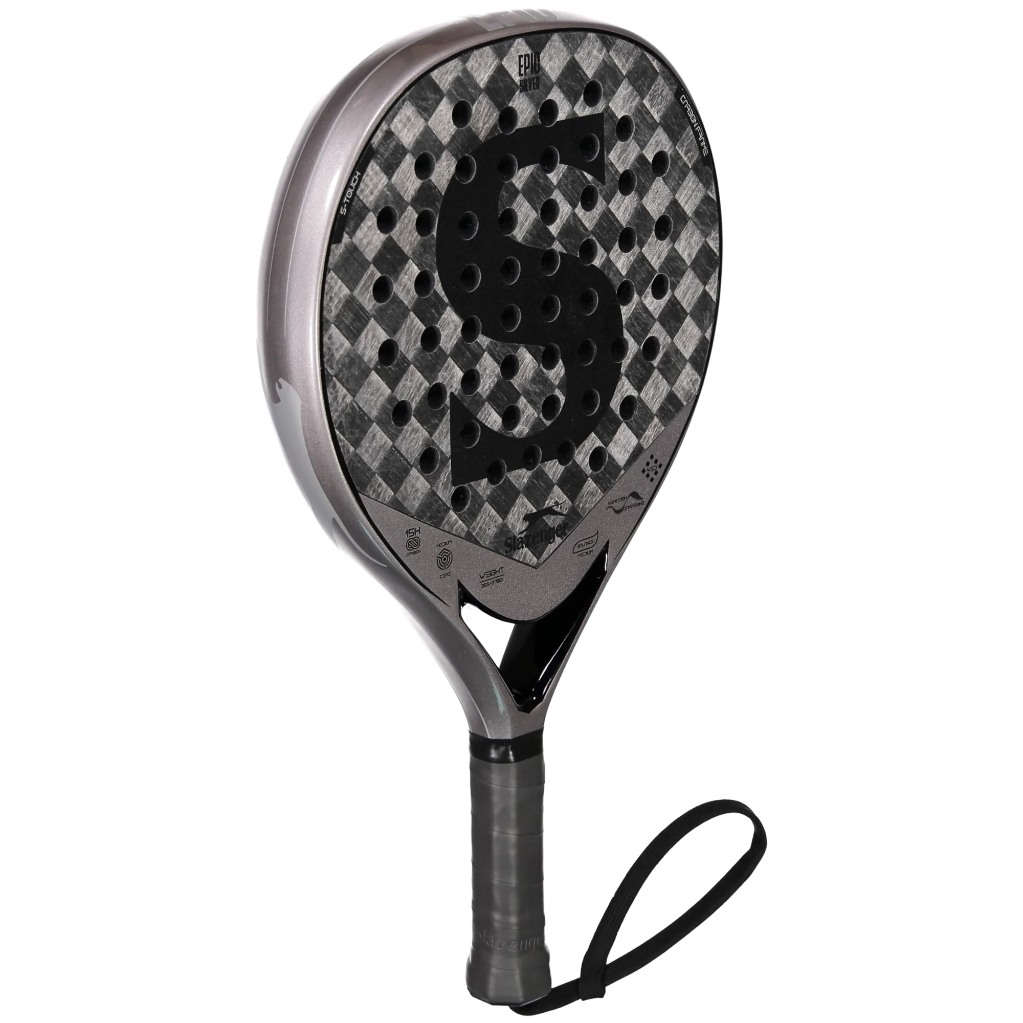 Padel racket Slazenger Metal Series Epic Silver 