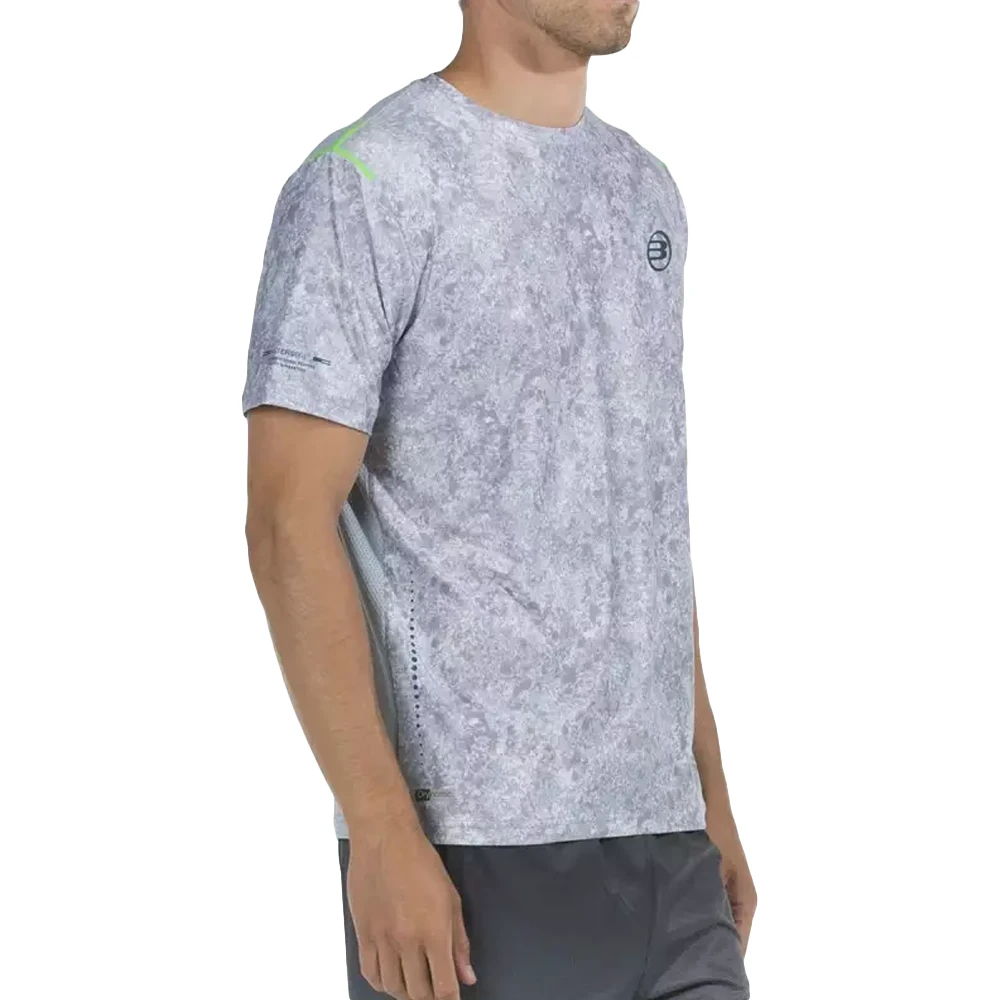 T-Shirt Bullpadel Ceniza Gris