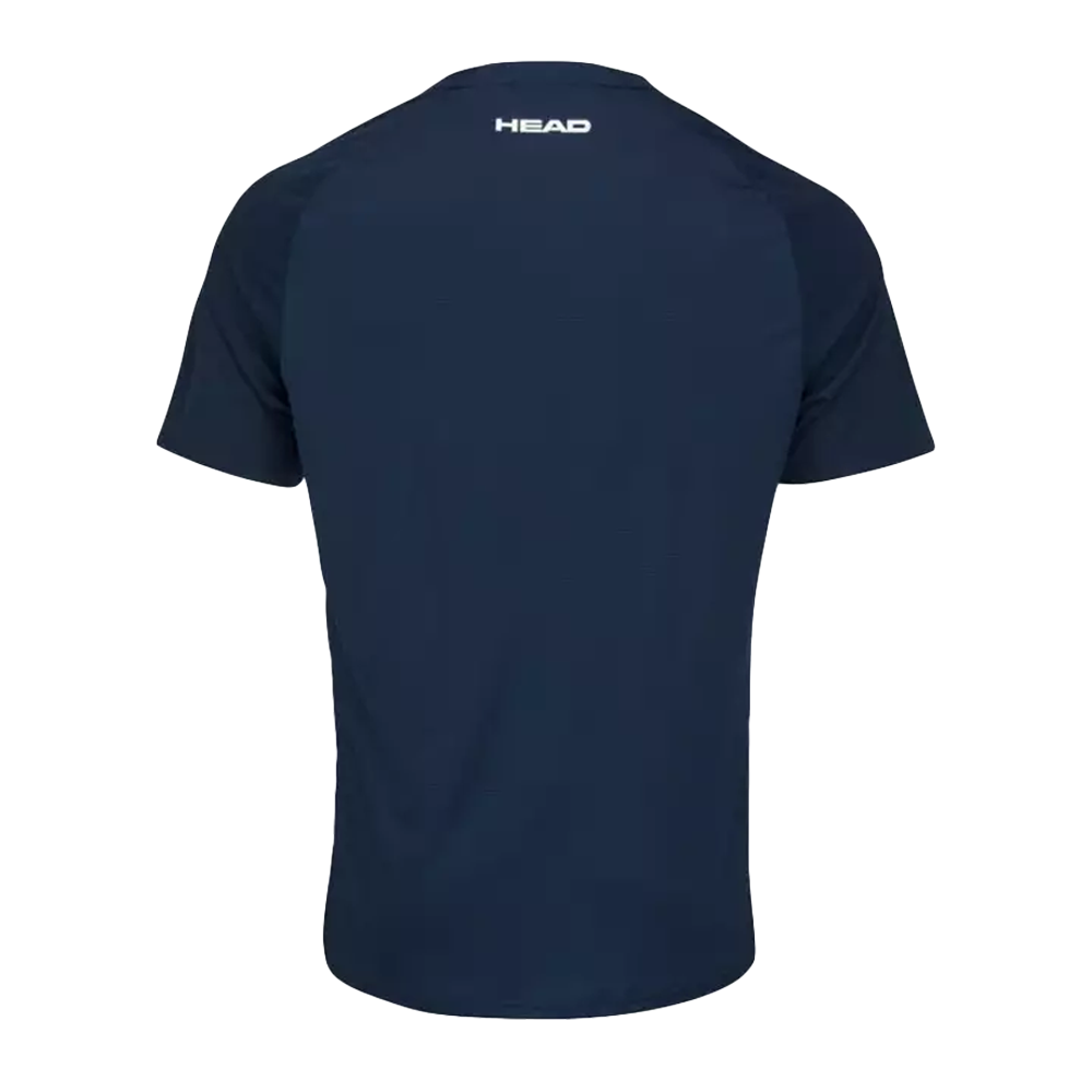 T-SHIRT Head Play Tech Bleu