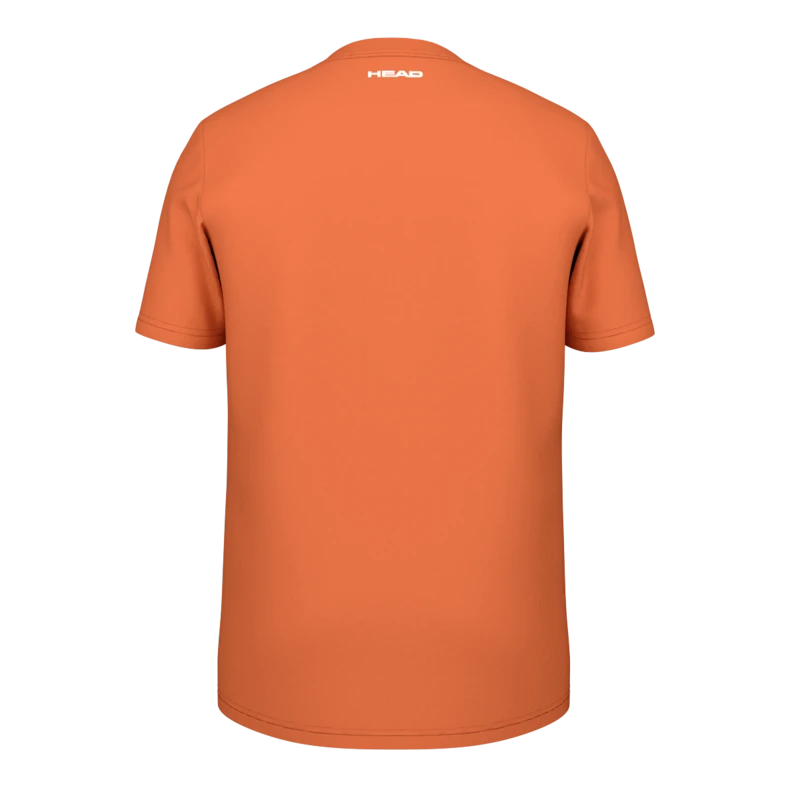 T-Shirt Head Rainbow Men Orange