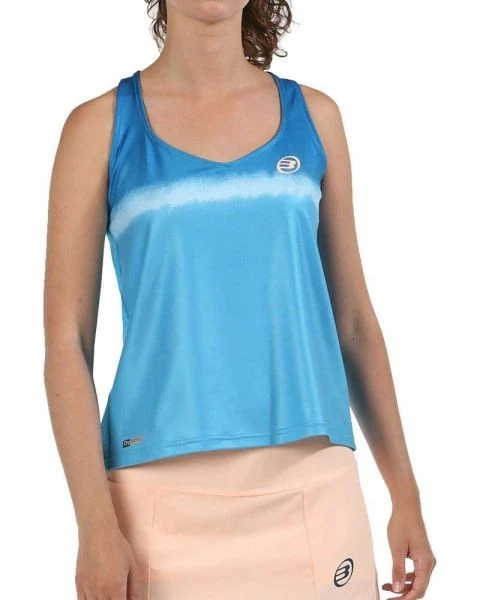 T-SHIRT BULLPADEL Femme Eguz Cyan