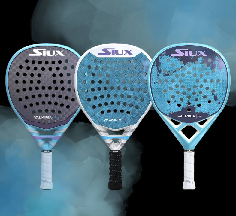 Illustration pack Siux VALKYRIA padel racketar