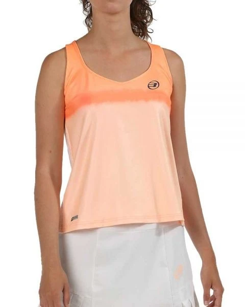 T-SHIRT BULLPADEL Femme Eguz Orange Fluo