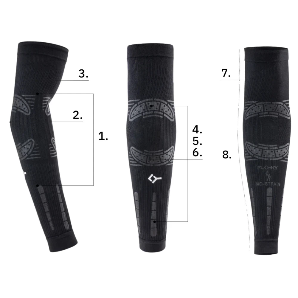 Manchon Floky NO STRAIN blanc