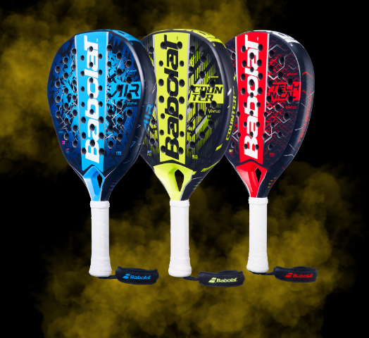 Illustration pack Babolat Virtuo padel rackets