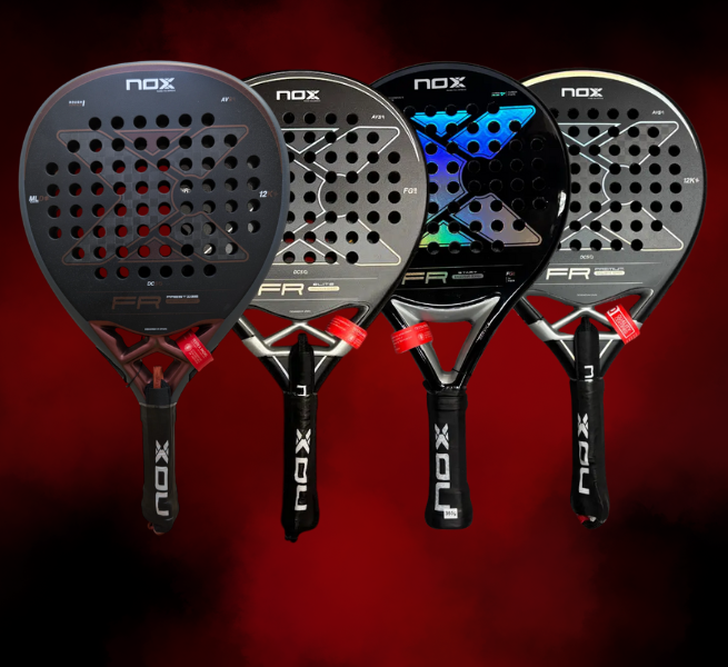 Illustration pack Nox FR Exclusive padel racketar