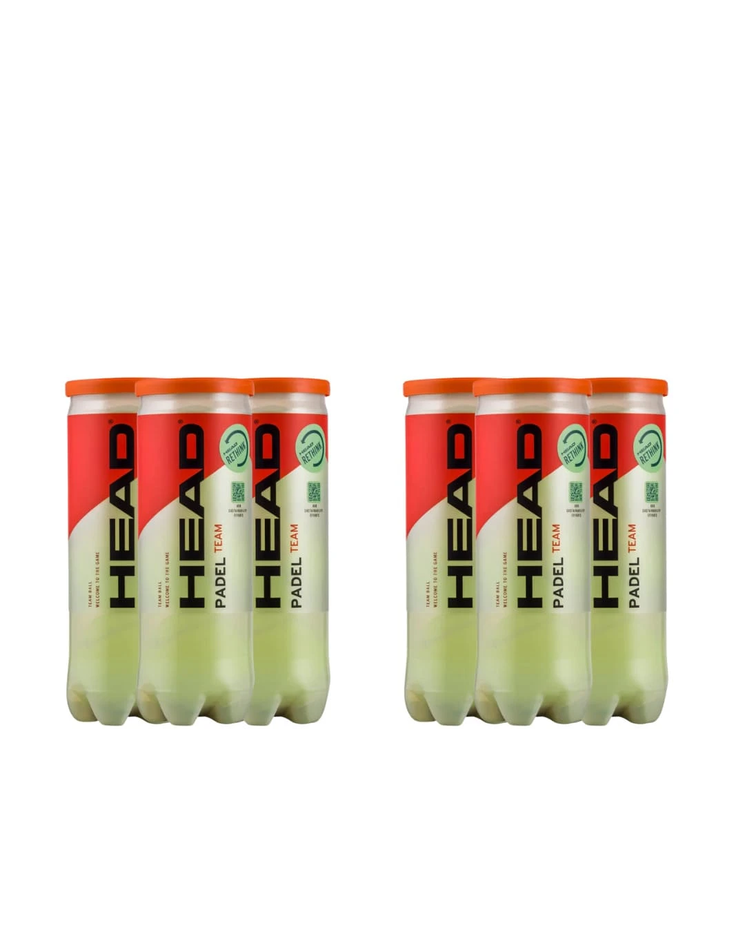 2 Tripacks de balles Head Padel Team