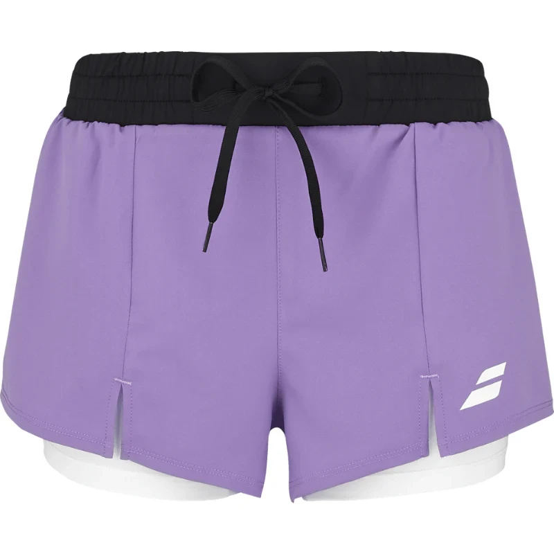 Short Babolat Padel Short Violet Femme 2025