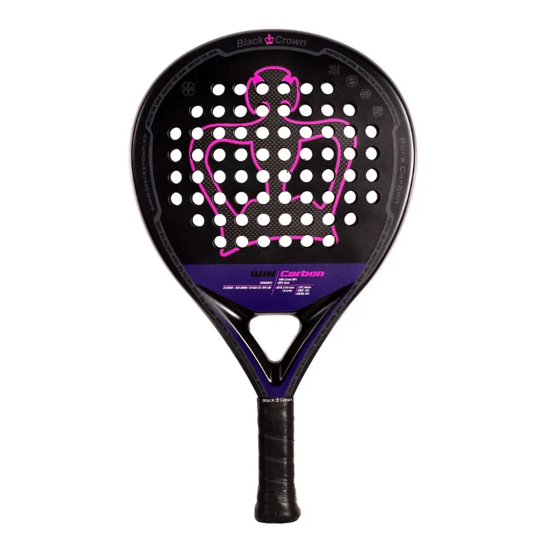 Raquette de padel Black Crown Win Carbon 2025