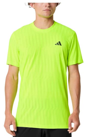 Camiseta Adidas Freelift Amarillo Fluorescente