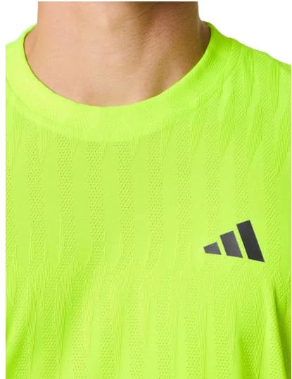 T-shirt Adidas Freelift Jaune Fluo