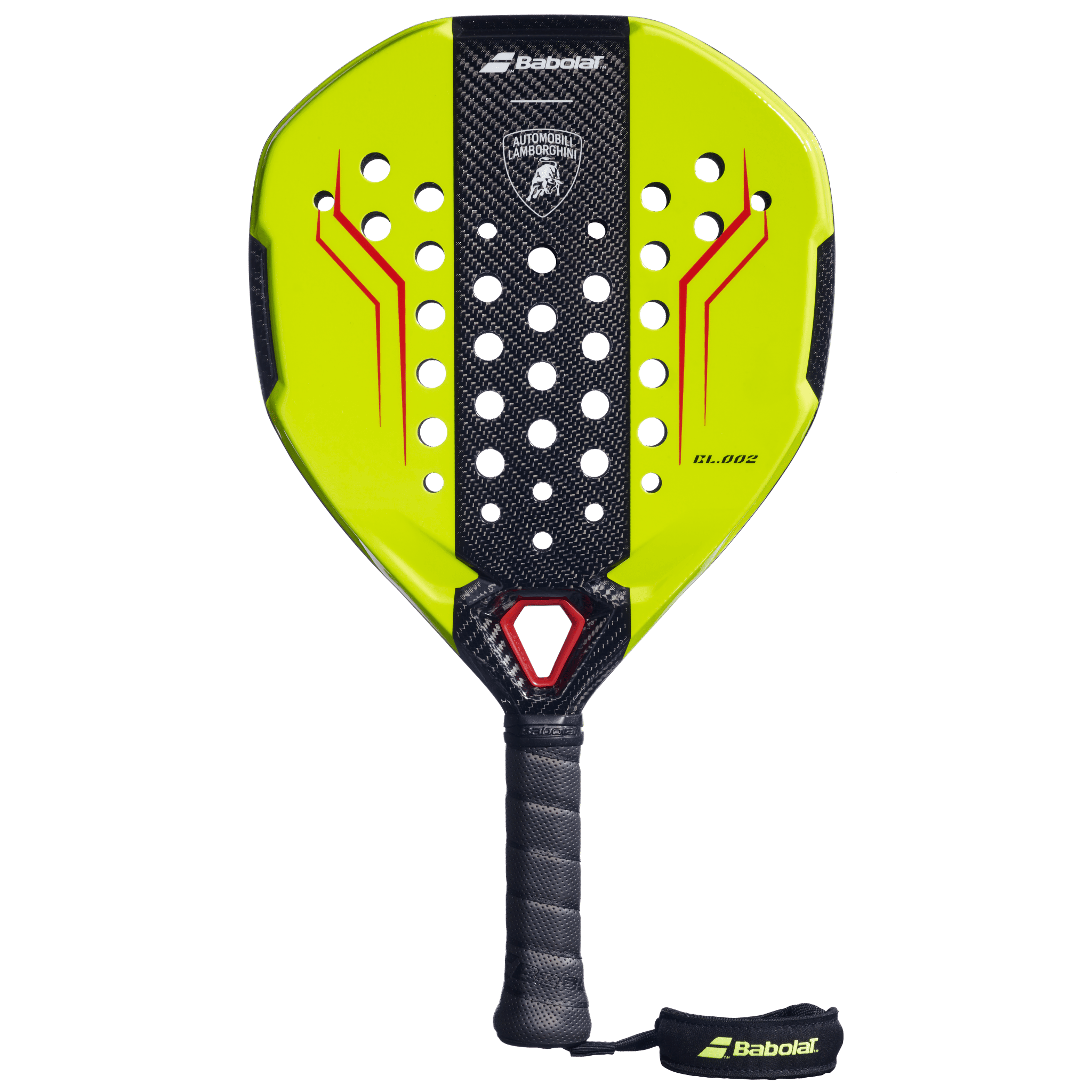 Pala de pádel Babolat x Lamborghini BL002 Scandal green