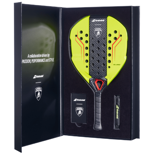 Pala de pádel Babolat x Lamborghini BL002 Scandal green