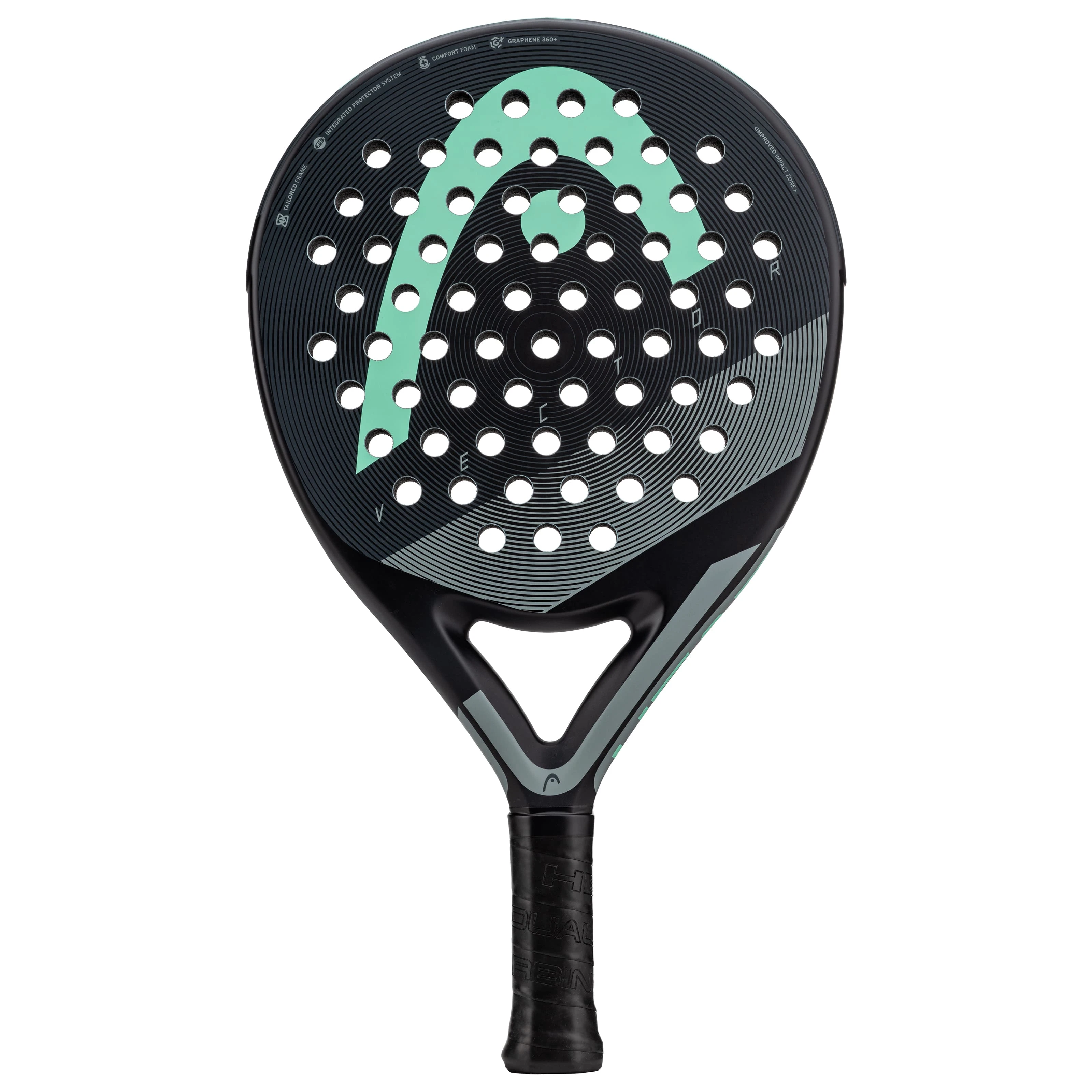 Padel racket Head Vector 2025