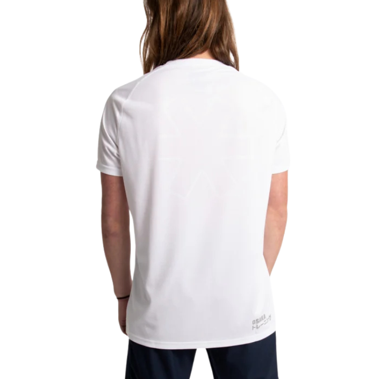Weißes Osaka training T-Shirt